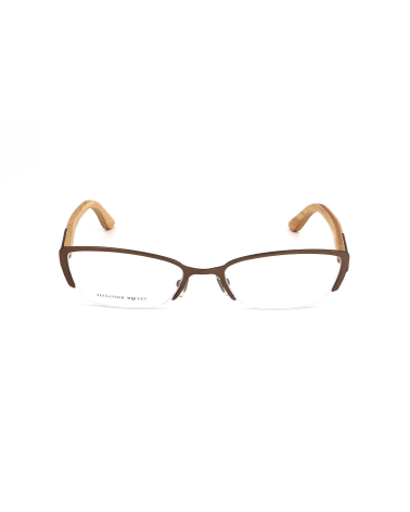 GLASSES ALEXANDER MCQUEEN WOMAN AMQ4183WCU (Lens/Bridge/Temple) 53/18/135 mm)