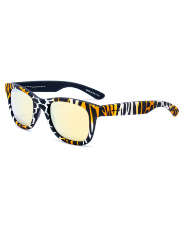 SUNGLASSES ITALIA INDEPENDENT UNISEX 0090-ZEF-001 (Lens/Bridge/Temple) 50/20/140 mm)