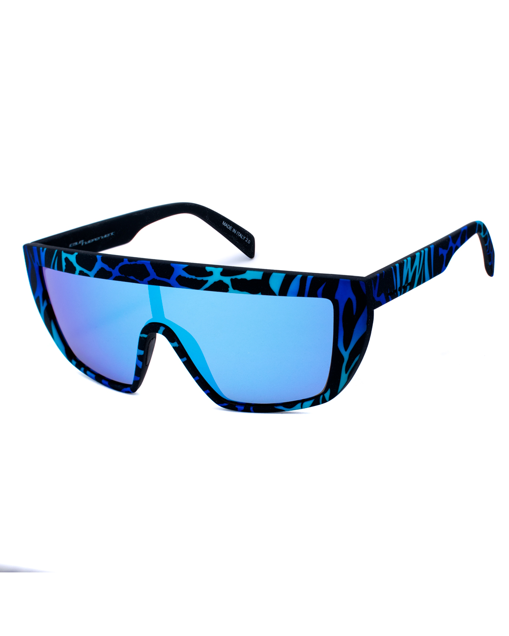 SUNGLASSES ITALIA INDEPENDENT UNISEX 0912-ZEF-022 (Lens/Bridge/Temple) 122/0/140 mm)