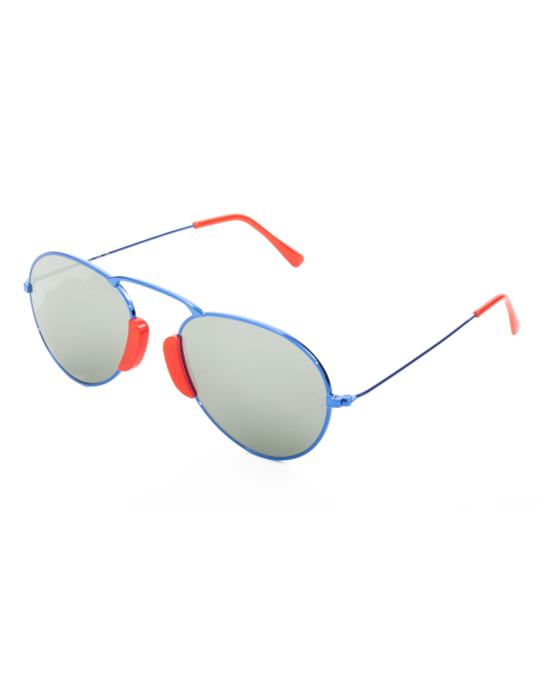 SUNGLASSES LGR UNISEX AGADIR-BLUE08 (Lens/Bridge/Temple) 54/20/145 mm)