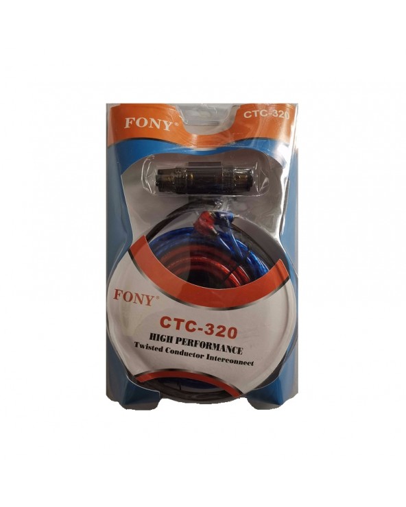 Σετ εγκατάστασης ενισχυτή αυτοκινήτου - CTC-320