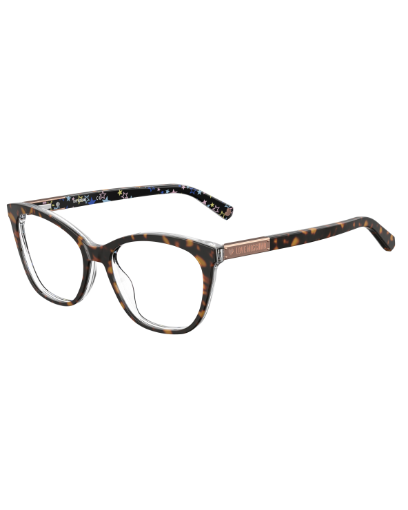 GLASSES LOVE MOSCHINO WOMEN MOL563-086 (Lens/Bridge/Temple) 52/17/140 mm)