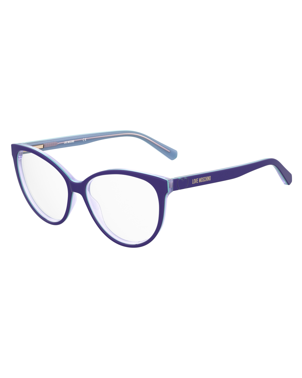 GLASSES LOVE MOSCHINO WOMEN MOL591-B3V (Lens/Bridge/Temple) 57/14/140 mm)