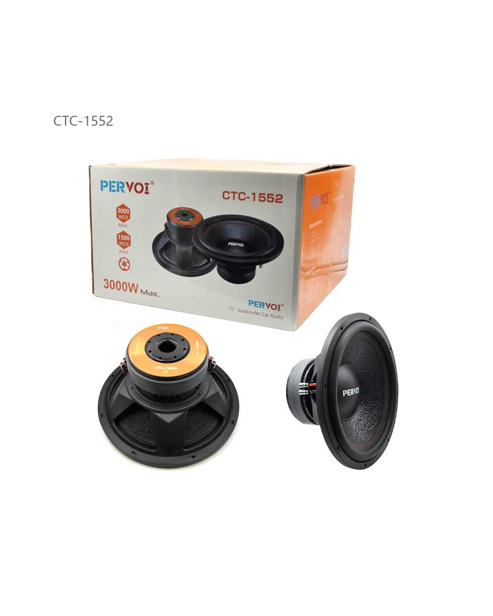 Ηχείο αυτοκινήτου - Subwoofer - CTC-1552 - 15  