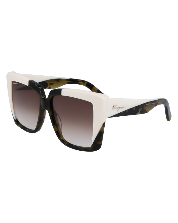 SUNGLASSES FERRAGAMO WOMEN SF1060S-341 (Lens/Bridge/Temple) 55/14/140 mm)