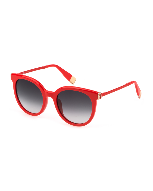 SUNGLASSES FURLA WOMEN SFU625-5205GQ (Lens/Bridge/Temple) 52/20/140 mm)