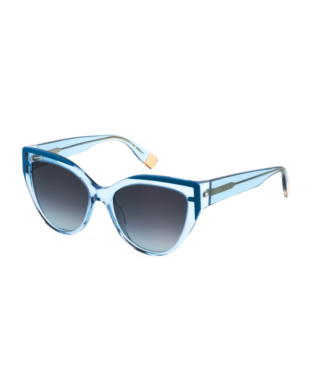 SUNGLASSES FURLA WOMEN SFU694-5506N1 (Lens/Bridge/Temple) 55/18/140 mm)