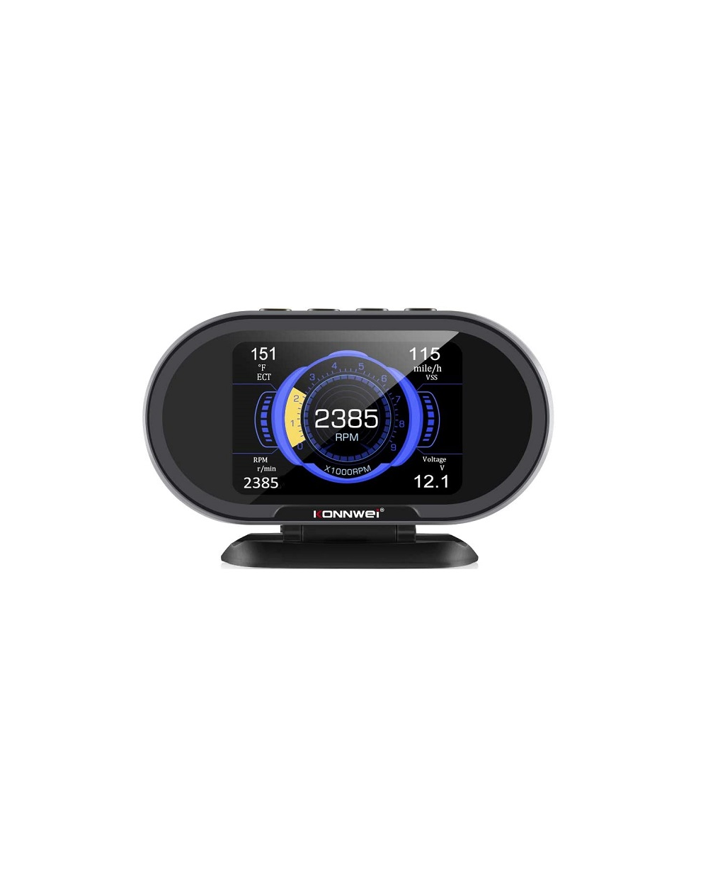Διαγνωστικό αυτοκινήτου με οθόνη – OBD2 – Konnwei – KW206 – 016508