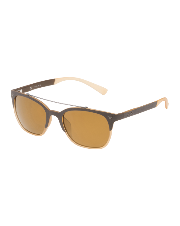 SUNGLASSES POLICE UNISEX SPL161537ESG (Lens/Bridge/Temple) 53/19/140 mm)