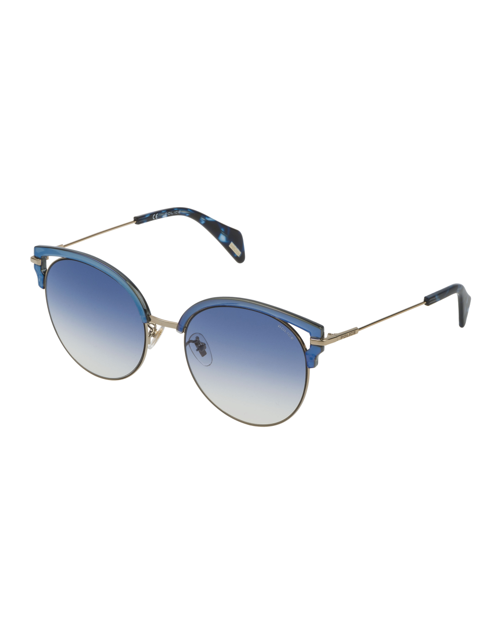 SUNGLASSES POLICE WOMAN SPL739548FFB (Lens/Bridge/Temple) 54/19/140 mm)