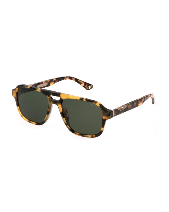SUNGLASSES POLICE MAN SPLL83-56AGGY (Lens/Bridge/Temple) 56/17/145 mm)