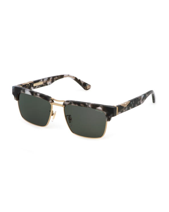 SUNGLASSES POLICE MAN SPLP25-5507MR (Lens/Bridge/Temple) 55/17/145 mm)