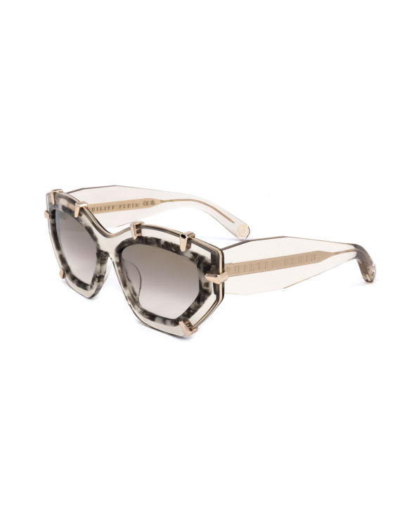 SUNGLASSES PHILIPP PLEIN WOMEN SPP099V-7T1G (Lens/Bridge/Temple) 55/18/140 mm)