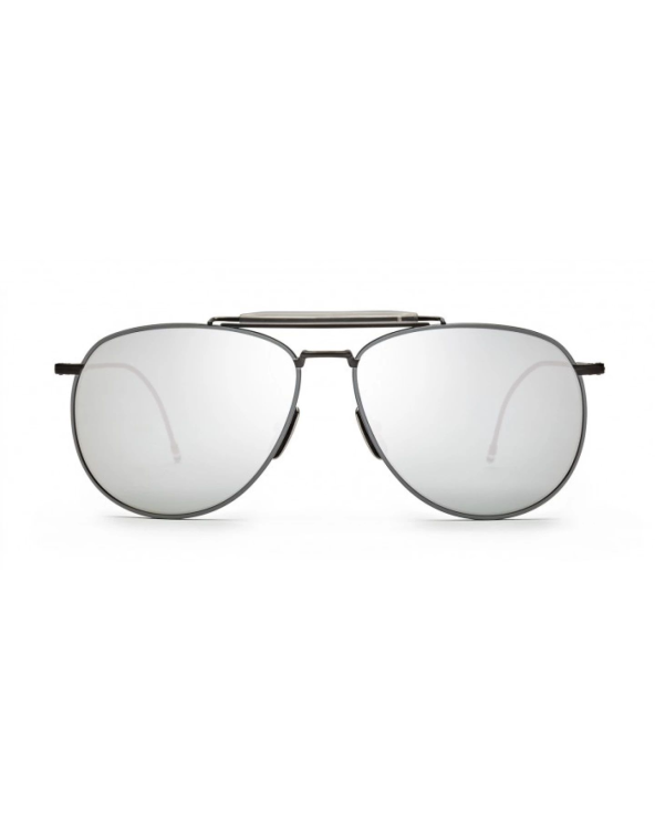 SUNGLASSES THOM BROWNE UNISEX TB015LTDBLKGR (Lens/Bridge/Temple) 62/15/144 mm)