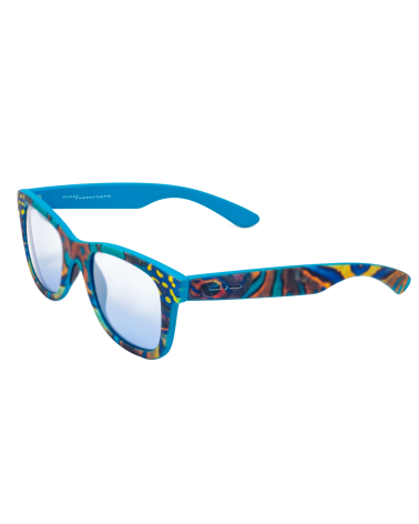 SUNGLASSES ITALIA INDEPENDENT UNISEX 0090-FIS-000 (Lens/Bridge/Temple) 50/20/140 mm)