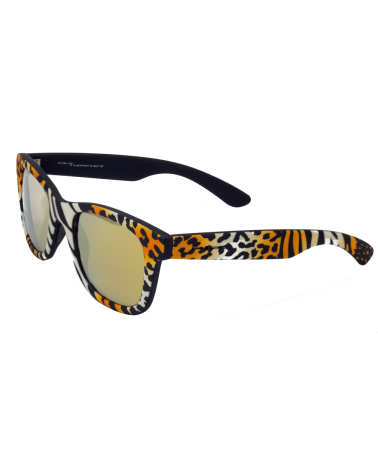 SUNGLASSES ITALIA INDEPENDENT UNISEX 0090-ZEB-001 (Lens/Bridge/Temple) 50/14/120 mm)