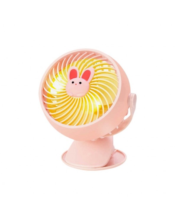 Παιδικός επαναφορτιζόμενος ανεμιστήρας mini - 789-36B - 030205 - Pink