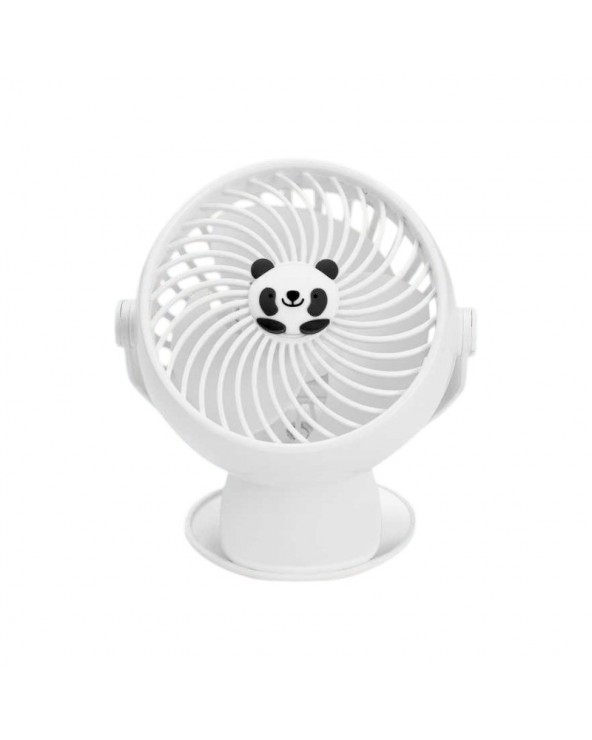 Παιδικός επαναφορτιζόμενος ανεμιστήρας mini - 789-36B - 030205 - White
