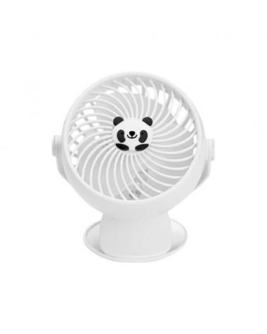 Παιδικός επαναφορτιζόμενος ανεμιστήρας mini - 789-36B - 030205 - White