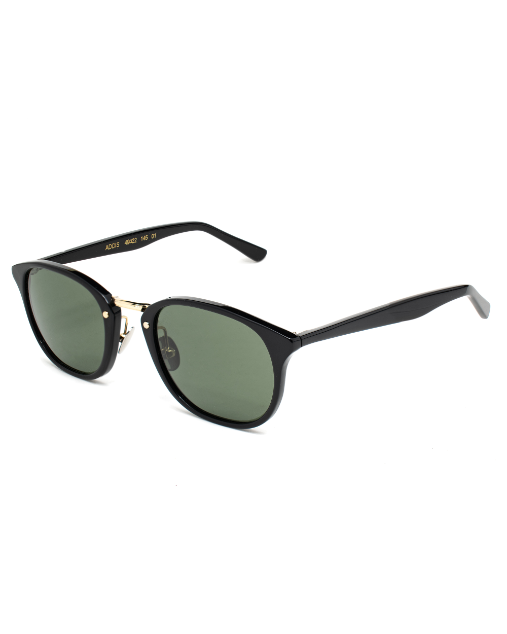 SUNGLASSES LGR WOMAN ADDIS-BLACK01 (Lens/Bridge/Temple) 49/22/145 mm)
