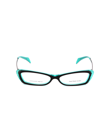GLASSES ALEXANDER MCQUEEN WOMAN AMQ4163R2K (Lens/Bridge/Temple) 52/14/145 mm)