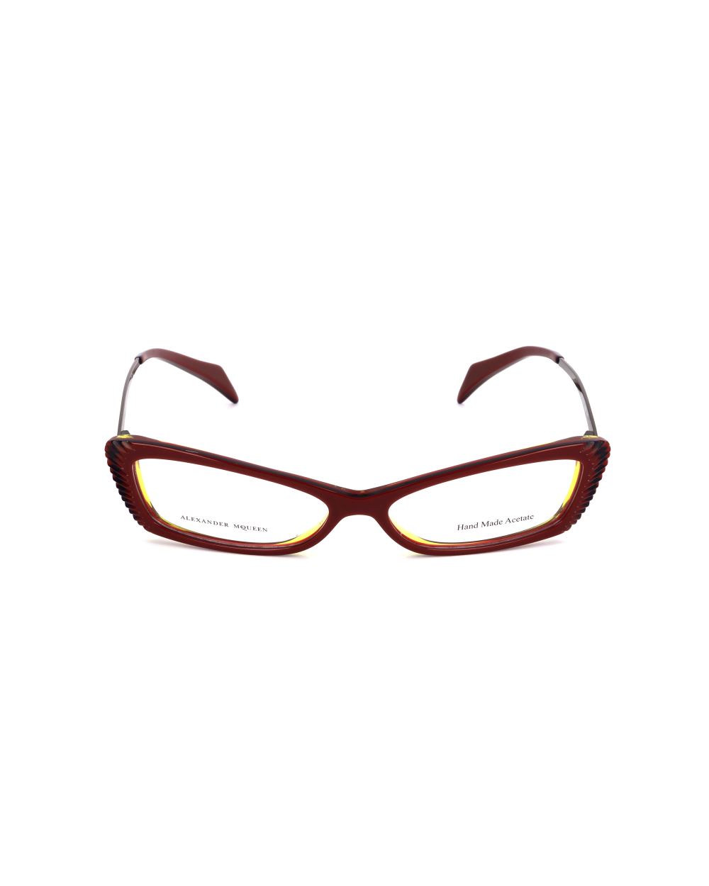 GLASSES ALEXANDER MCQUEEN WOMAN AMQ4163W0B (Lens/Bridge/Temple) 52/14/145 mm)