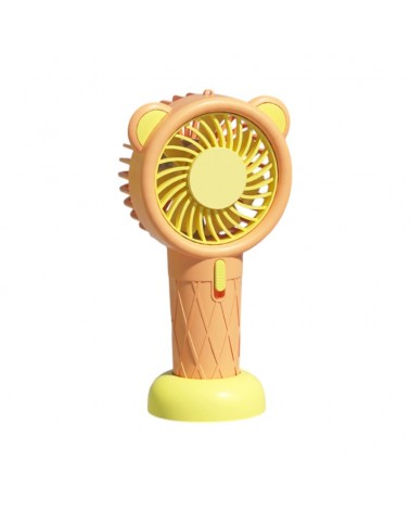 Επαναφορτιζόμενος ανεμιστήρας mini - CS1363-5 - 030908 - Orange