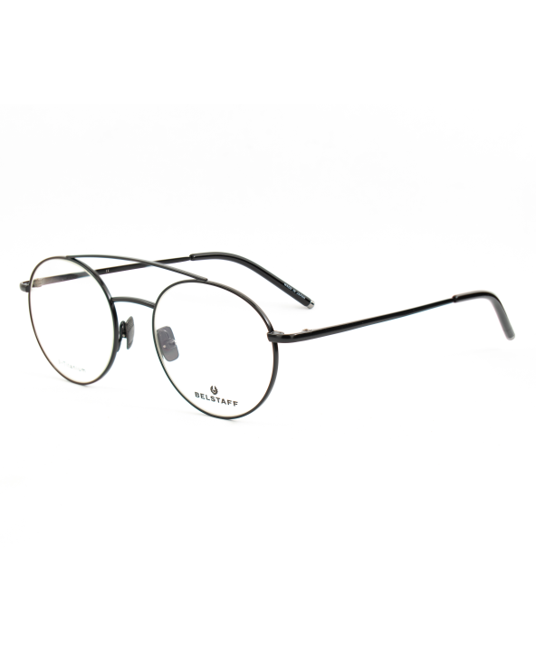 VISTA + CLIP-ON BELSTAFF MAN BLACKROD-S017 (Lens/Bridge/Temple) 51/19/145 mm)