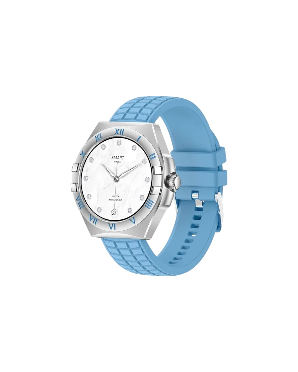 Σετ Smartwatch με 3 λουράκια - LG80 Mini - 065066 - Blue