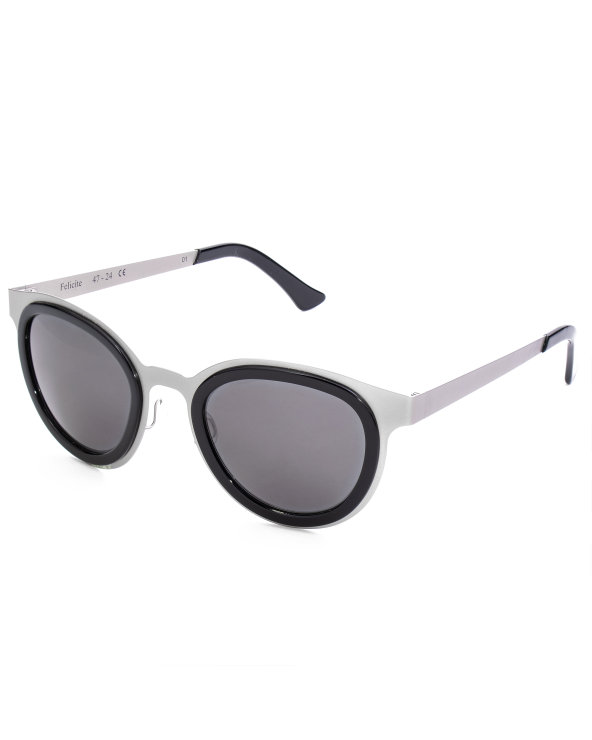 SUNGLASSES LGR UNISEX FELI-SILVER01 (Lens/Bridge/Temple) 47/24/145 mm)