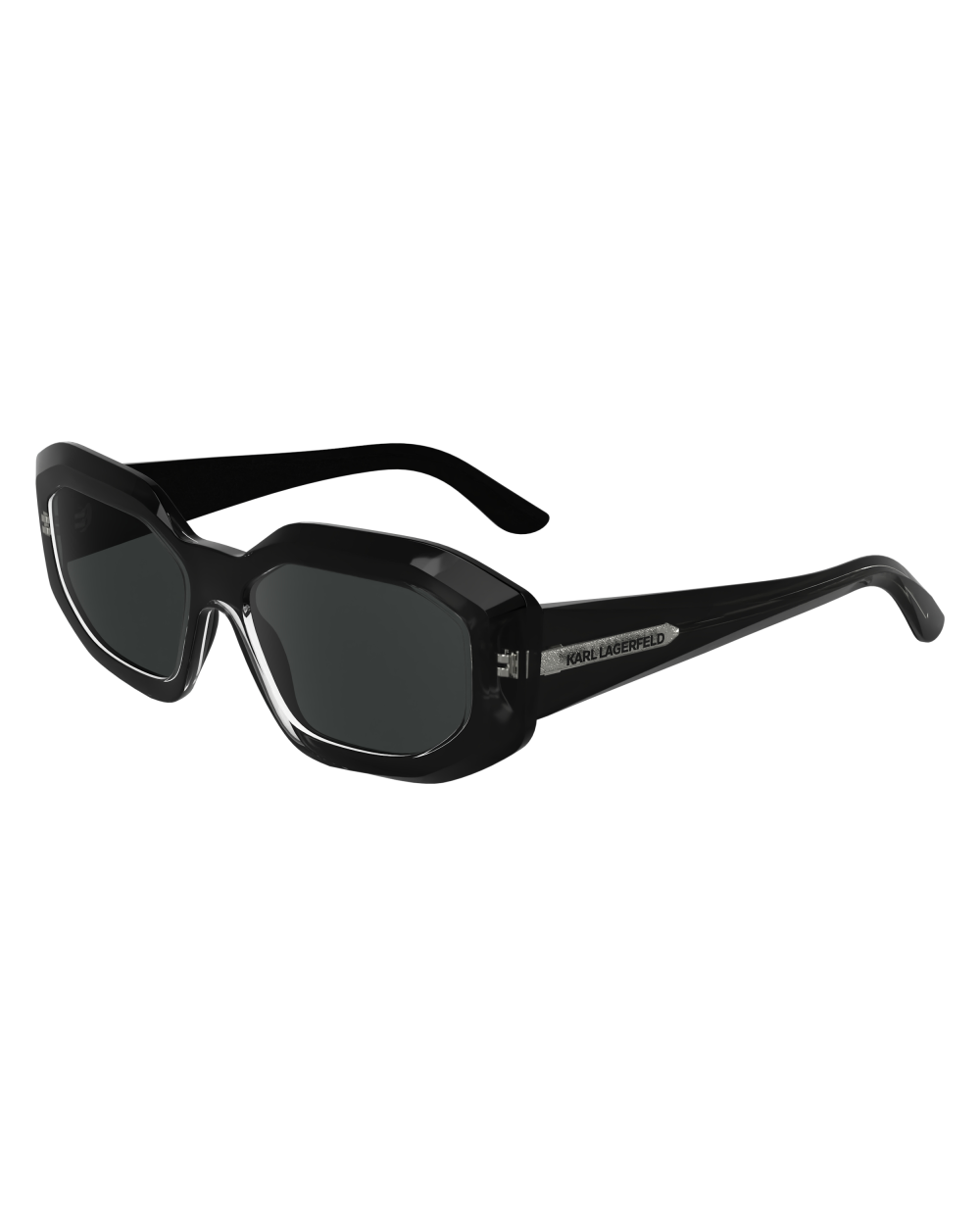SUNGLASSES KARL LAGERFELD WOMEN KL6167S-001 (Lens/Bridge/Temple) 53/16/140 mm)