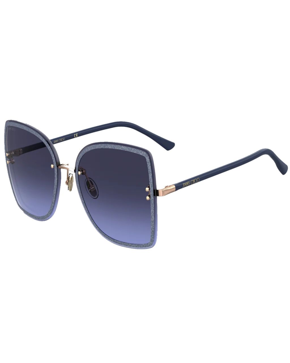 SUNGLASSES JIMMY CHOO WOMEN LETI-S-LKSGB (Lens/Bridge/Temple) 62/15/145 mm)
