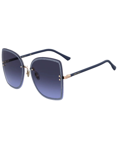 SUNGLASSES JIMMY CHOO WOMEN LETI-S-LKSGB (Lens/Bridge/Temple) 62/15/145 mm)