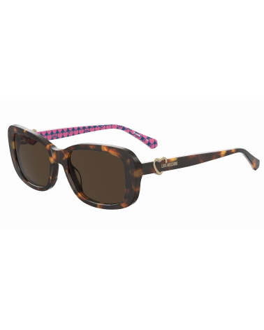 SUNGLASSES LOVE MOSCHINO WOMEN MOL060S05L557 (Lens/Bridge/Temple) 55/14/145 mm)