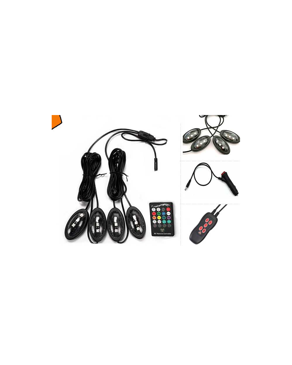 Σετ φωτισμού καμπίνας αυτοκινήτου LED - 1109404B