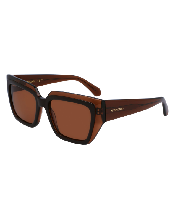 SUNGLASSES FERRAGAMO WOMEN SF2002S-233 (Lens/Bridge/Temple) 55/18/140 mm)