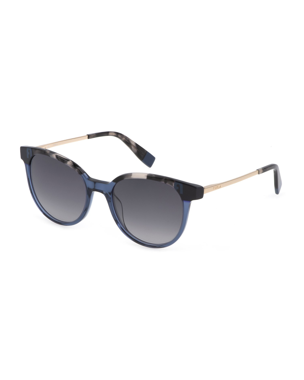 SUNGLASSES FURLA WOMEN SFU602-53AGQX (Lens/Bridge/Temple) 53/20/140 mm)