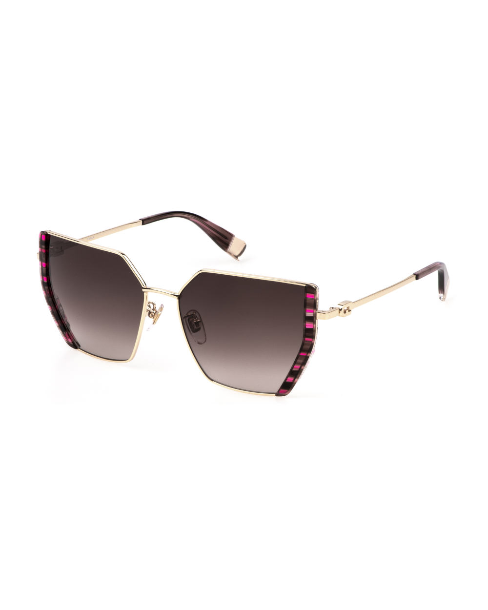 SUNGLASSES FURLA WOMEN SFU786V570AHL (Lens/Bridge/Temple) 57/14/140 mm)