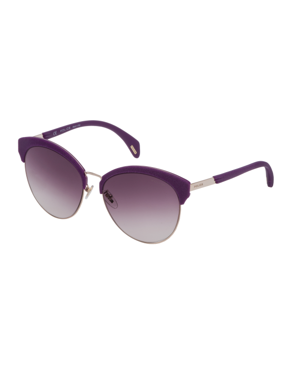 SUNGLASSES POLICE WOMAN SPL6195608FF (Lens/Bridge/Temple) 56/17/140 mm)