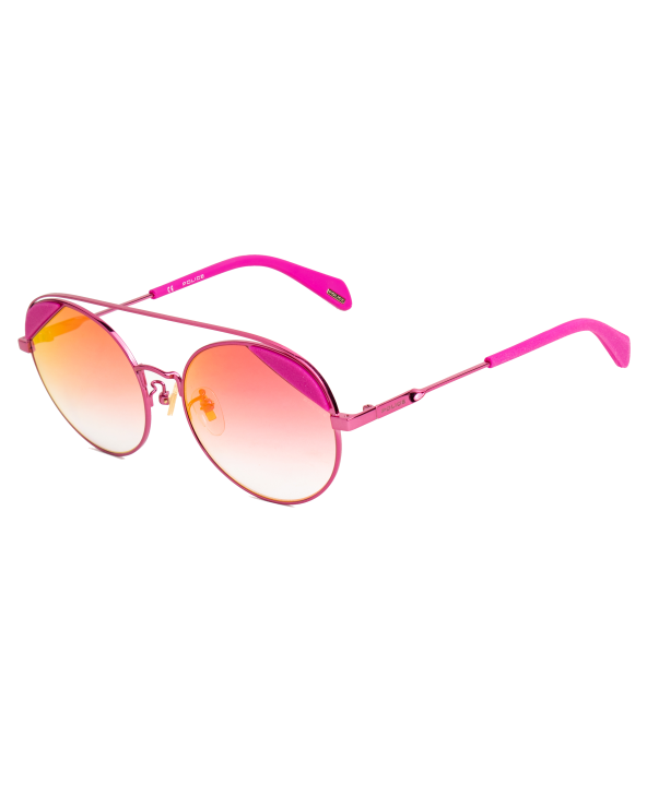 SUNGLASSES POLICE WOMAN SPLA94548RFX (Lens/Bridge/Temple) 54/18/140 mm)