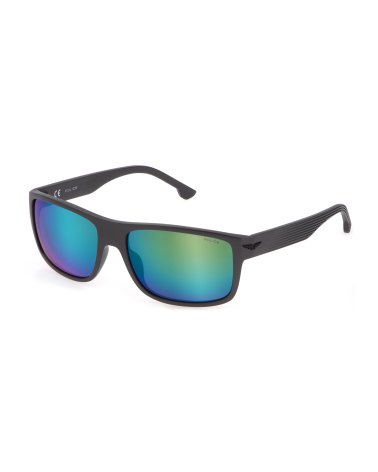 SUNGLASSES POLICE MAN SPLB39E60T17P (Lens/Bridge/Temple) 60/17/140 mm)