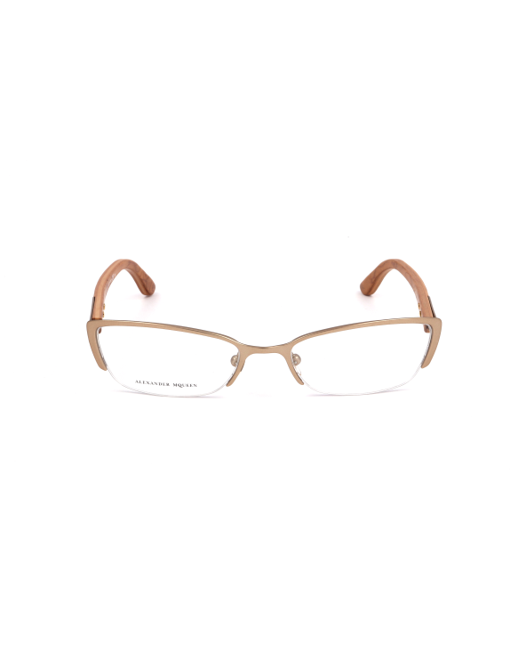 GLASSES ALEXANDER MCQUEEN WOMAN AMQ4183WCX (Lens/Bridge/Temple) 53/18/135 mm)