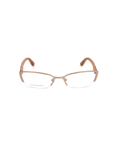 GLASSES ALEXANDER MCQUEEN WOMAN AMQ4183WCX (Lens/Bridge/Temple) 53/18/135 mm)