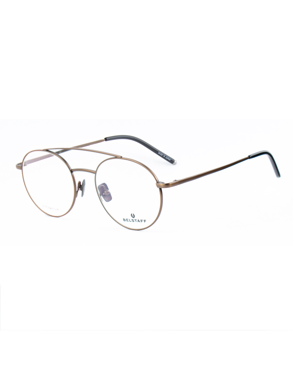 VISTA + CLIP-ON BELSTAFF UNISEX BLACKROD-S015 (Lens/Bridge/Temple) 51/19/145 mm)