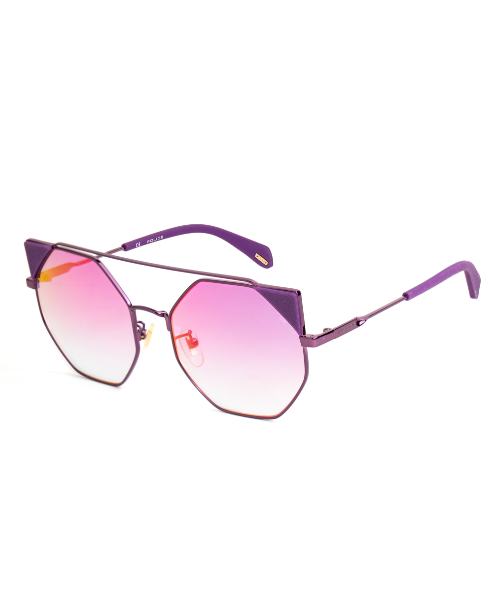 SUNGLASSES POLICE WOMAN SPLA95568TNV (Lens/Bridge/Temple) 56/19/140 mm)