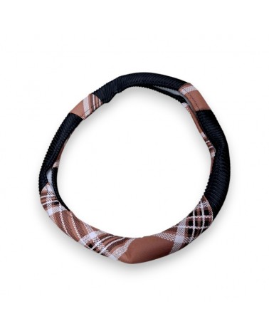 Κάλυμμα τιμονιού αυτοκινήτου - AL-13 - 122339 - Brown