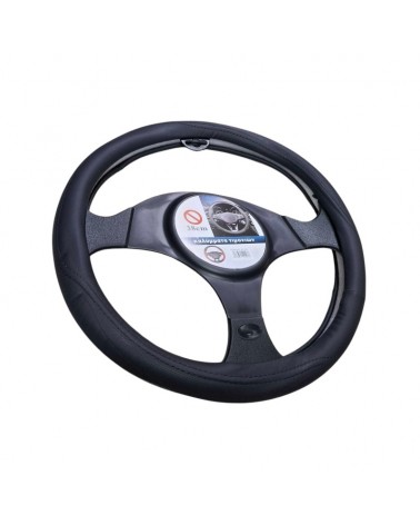 Κάλυμμα τιμονιού αυτοκινήτου - XY-051 - 122476 - Black/Black