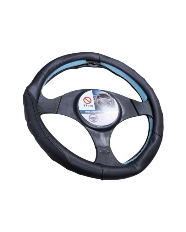 Κάλυμμα τιμονιού αυτοκινήτου - XY-052 - 122483 - Black