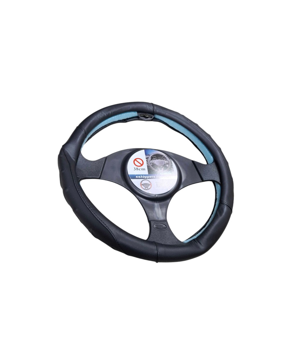 Κάλυμμα τιμονιού αυτοκινήτου - XY-052 - 122483 - Black