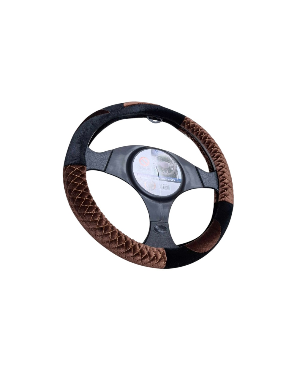 Κάλυμμα τιμονιού αυτοκινήτου - XY-054 - 122506 - Brown
